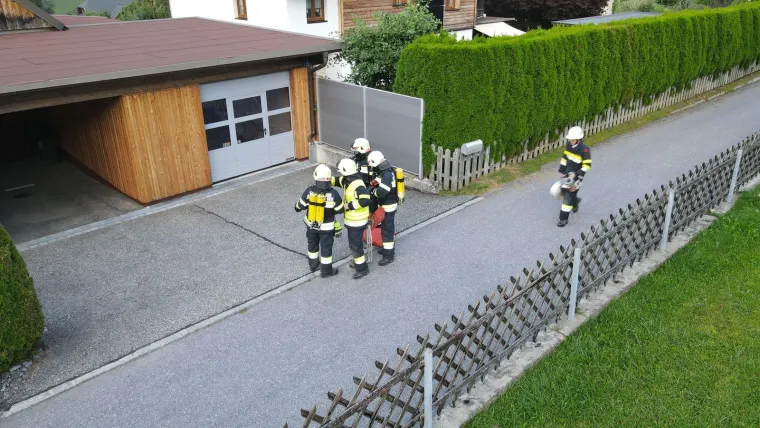 Zugsübung: Gebäudebrand 3
