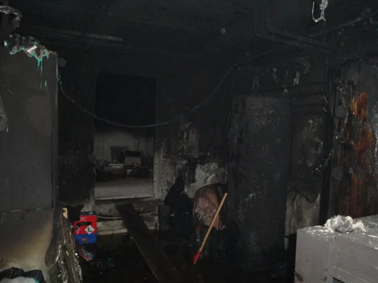Gebäudebrand in Innerteuchen 1
