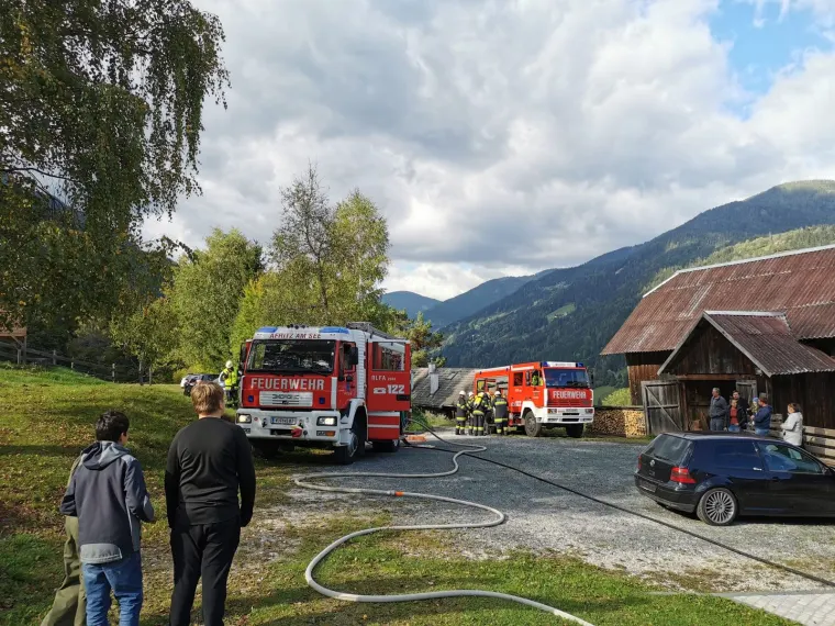 Gemeinschaftsübung: Gebäudebrand 1