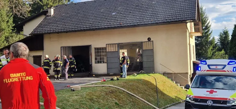 Brand mit/nach Explosion 9