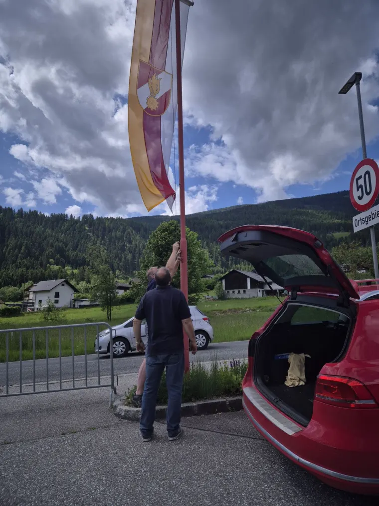 Empfang des neuen Fahrzeugs 26