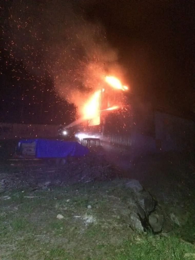 Gebäudebrand in Berg ob Afritz 3