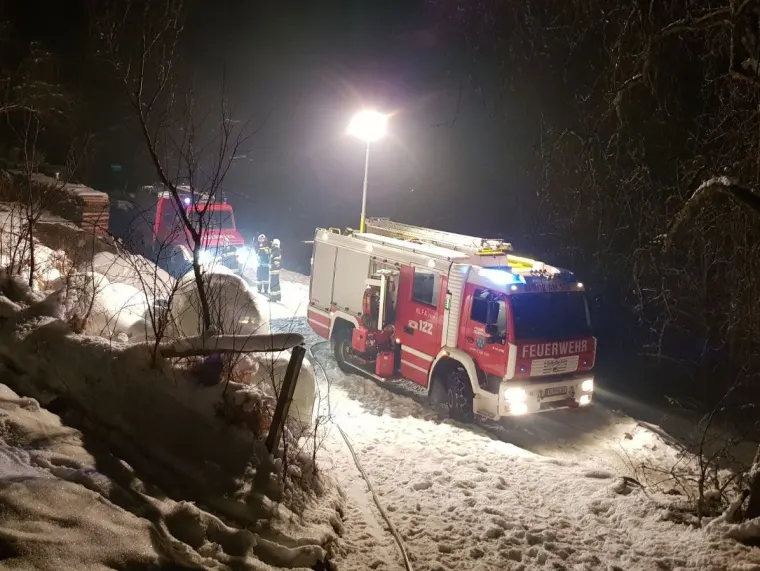 Kaminbrand in Verditz 1