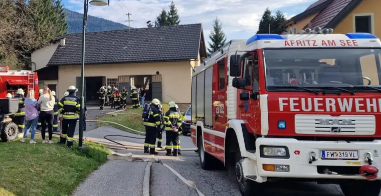 Brand mit/nach Explosion 1