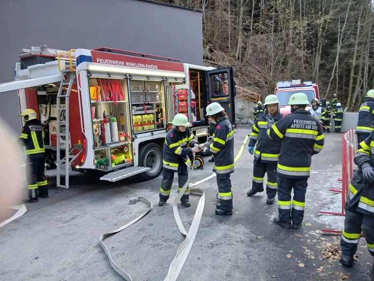 Übung: Unwettereinsatz 15