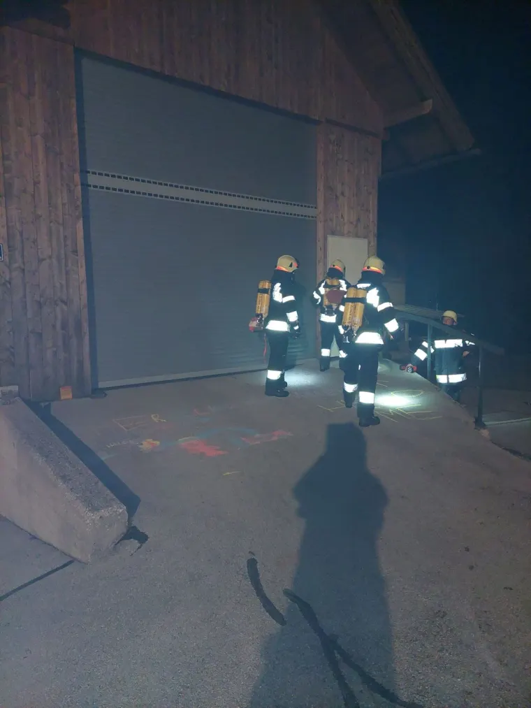 Zugsübung: Gebäudebrand 5