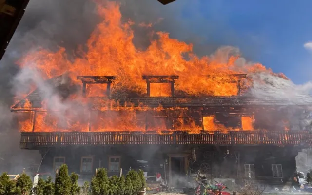 Brand Dachstuhl