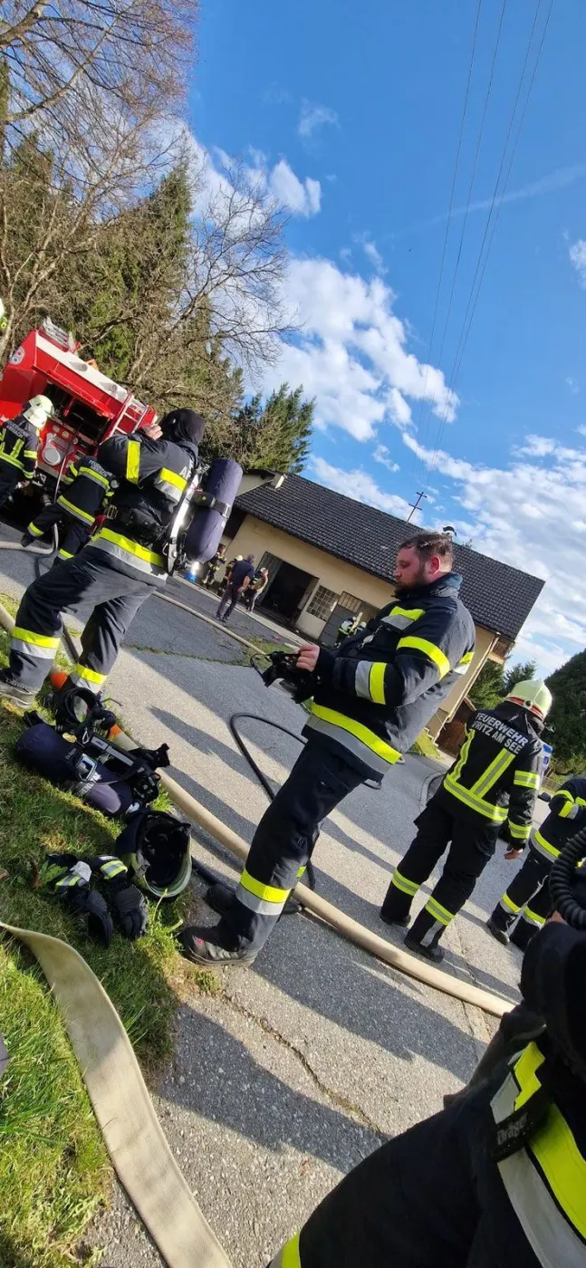 Brand mit/nach Explosion 7