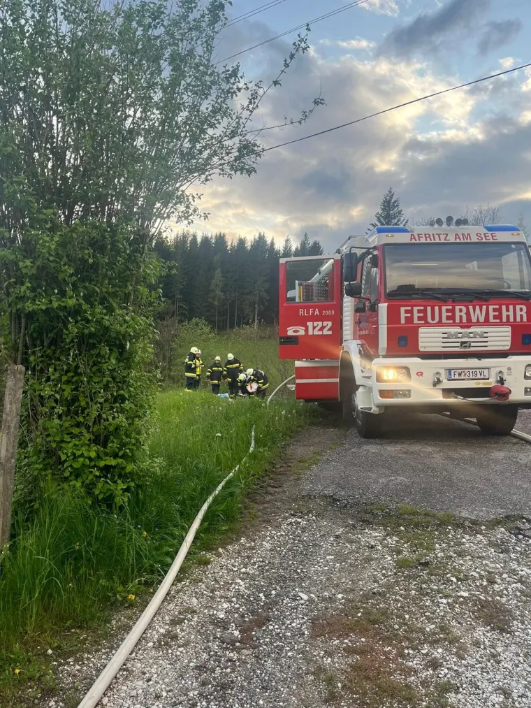 Zugsübung: Waldbrand 24